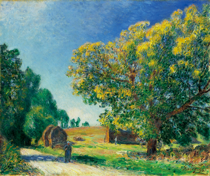  阿尔弗莱德·西斯莱 Alfred Sisley—— 森林